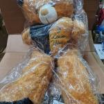 STANDING FUR TEDDY 2.5FT SOFT TOY