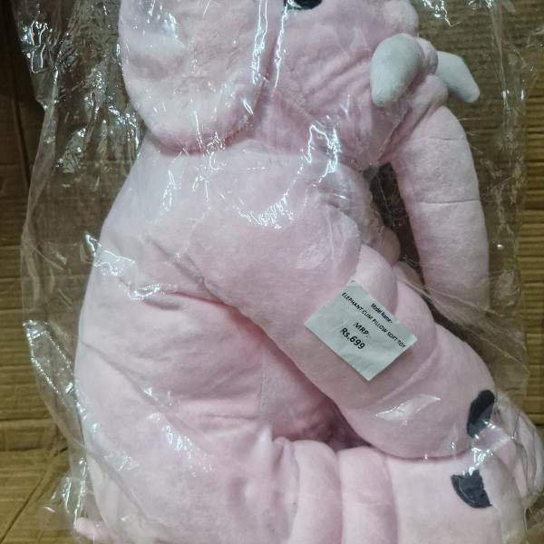 ELEPHANT CUM PILLOW SOFT TOY
