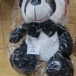 BOW PANDA SOFT TOY